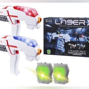 Red and Blue Interactive Blaster Set